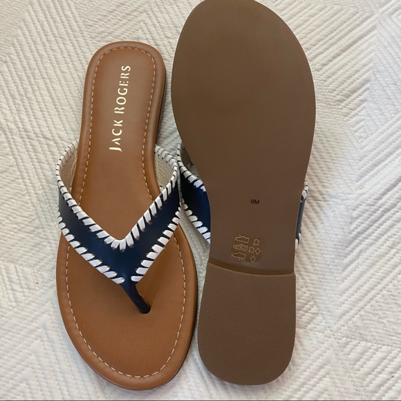 Jack Rogers Thelma Thong Sandals - NIB - Picture 3 of 6